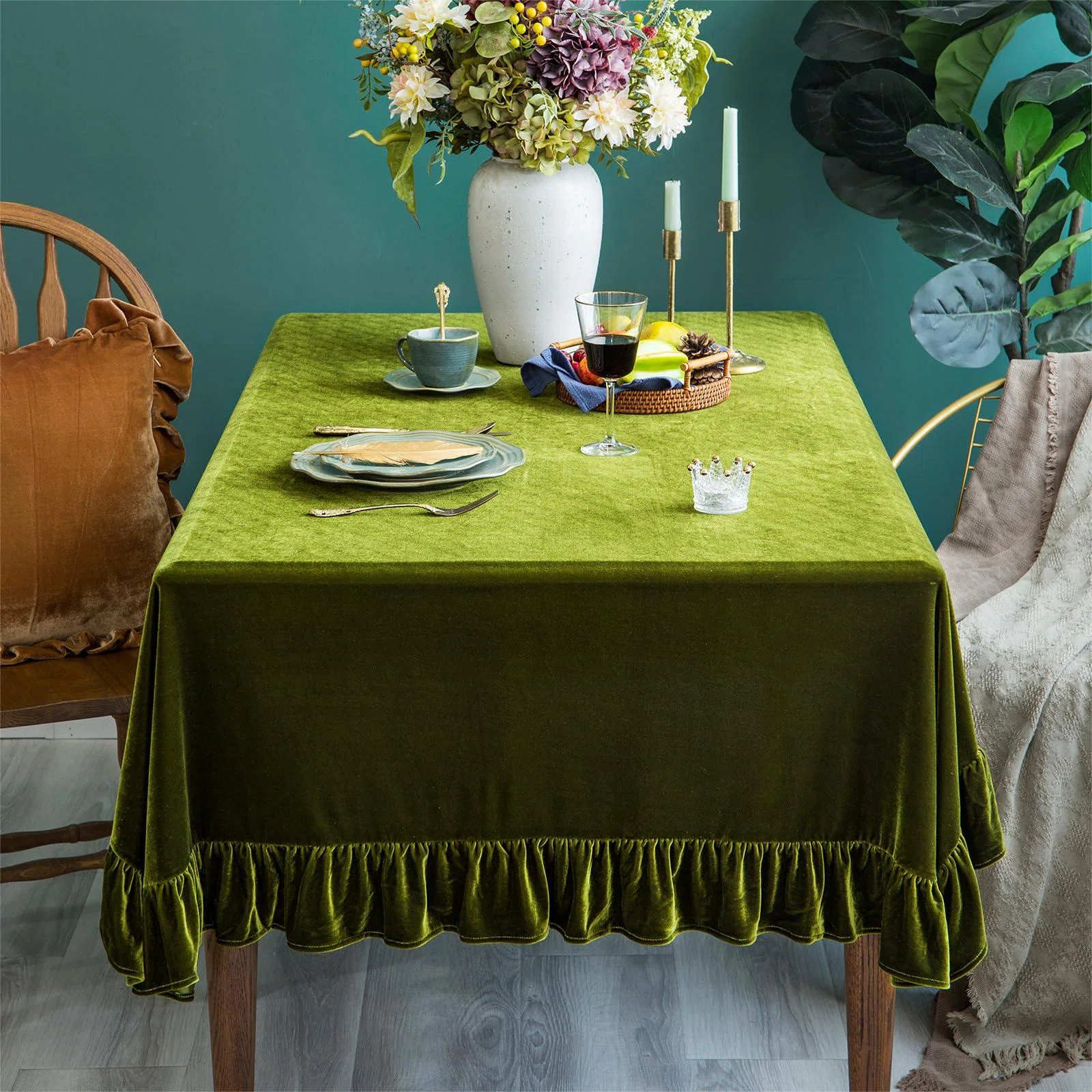 Luxurious Solid Table Cloth | Wayfair North America