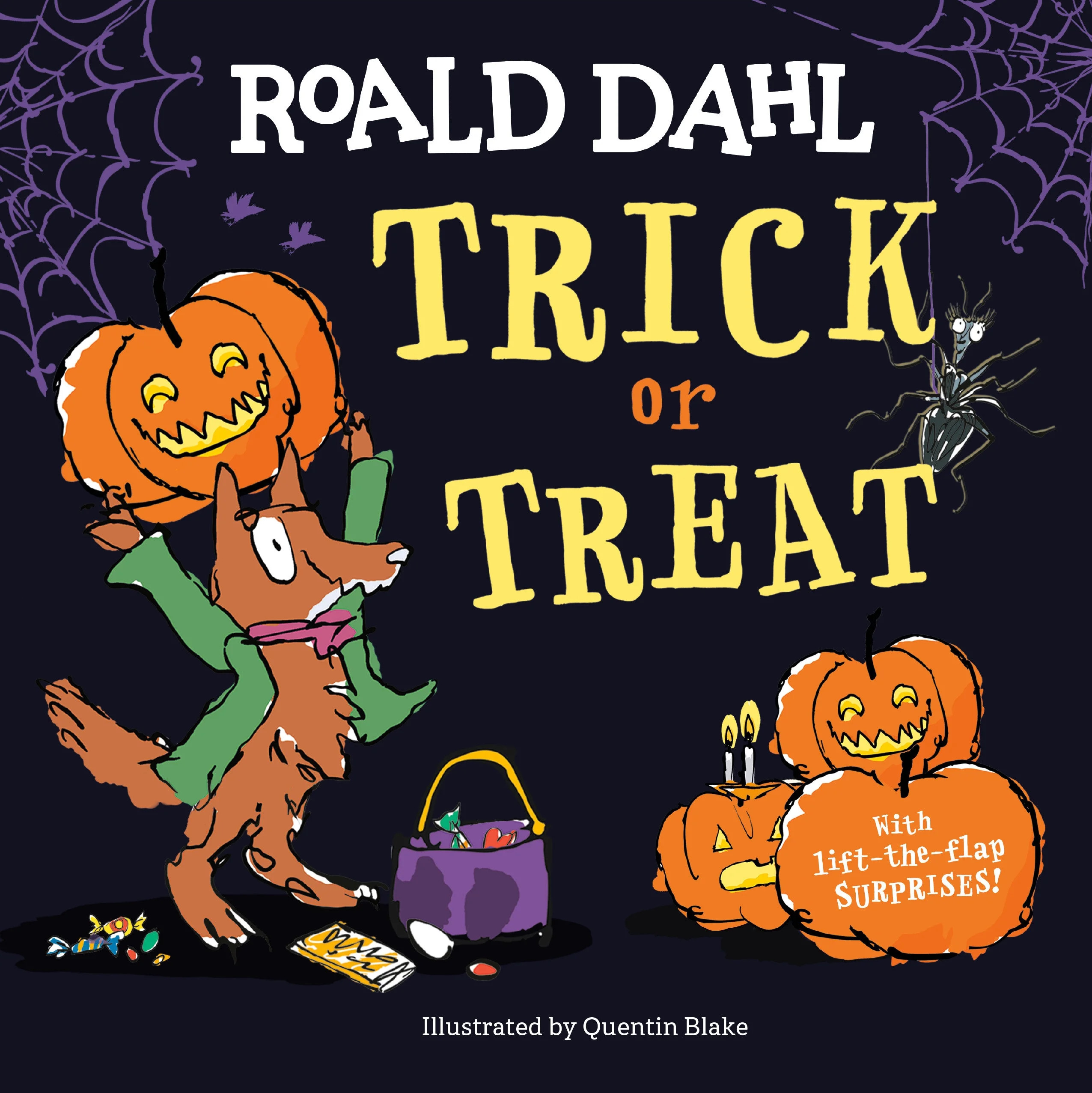 Roald Dahl: Trick or Treat : With Lift-the-Flap Surprises! (Board book) | Walmart (US)