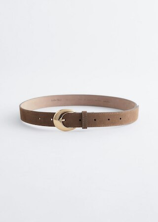 Crescent-Buckle Leather Belt | & Other Stories - US