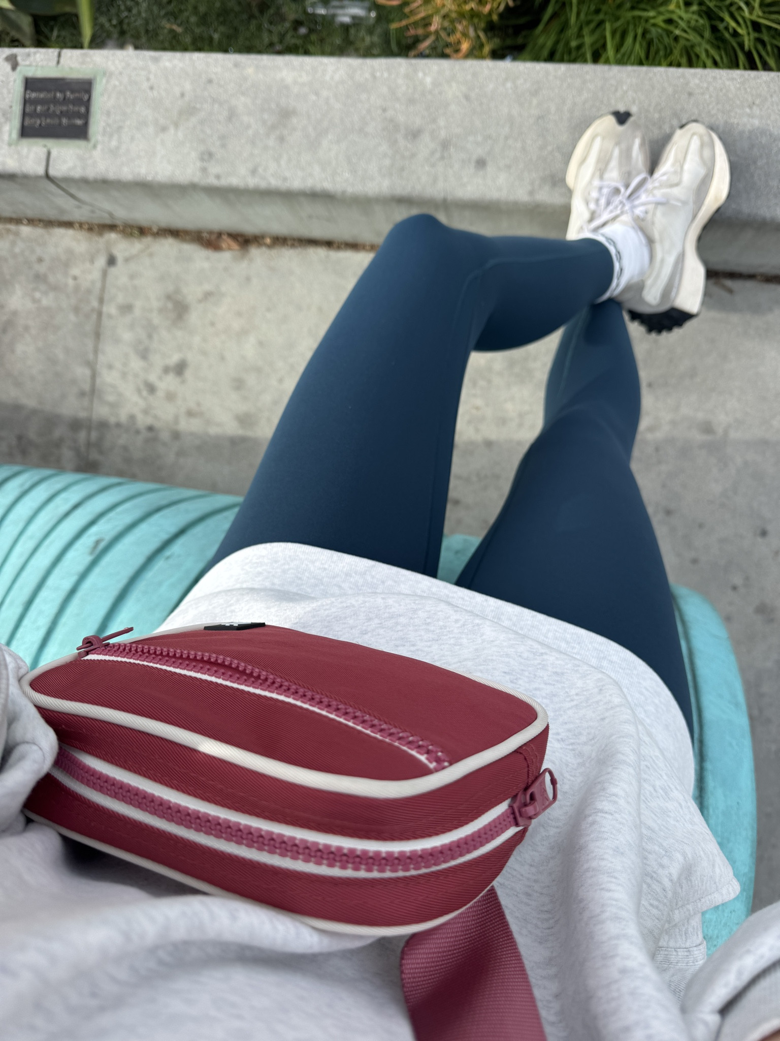 Still my favorite lululemon align legging color.  I’m also loving this retro fanny pack I was gifted from threads.  

#WalkingOutfit #WeekendOutfit #CasualOutfit #Leggings ￼

#LTKmomlife #LTKOver40