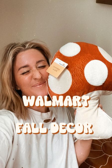 PART 2!! Everything from Walmart fall home decor reel! Except mushroom pillow - waiting for link to be live on Walmart website! #walmarthome #walmartfinds #walmartfall #falldecor #affordablehomedecor 

#LTKhome #LTKsalealert #LTKSeasonal