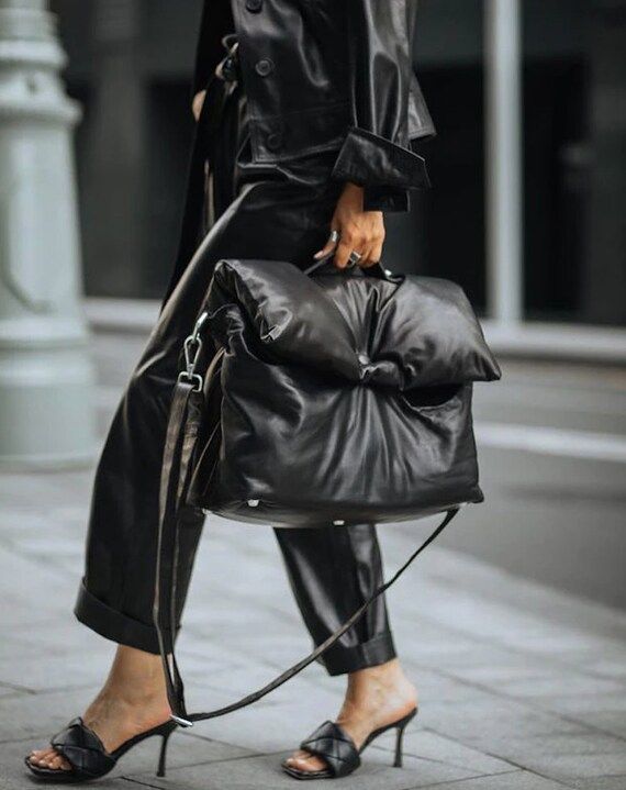 Designer Handbag Leather Handbag Leather Bag Shoulder Bag | Etsy | Etsy (US)