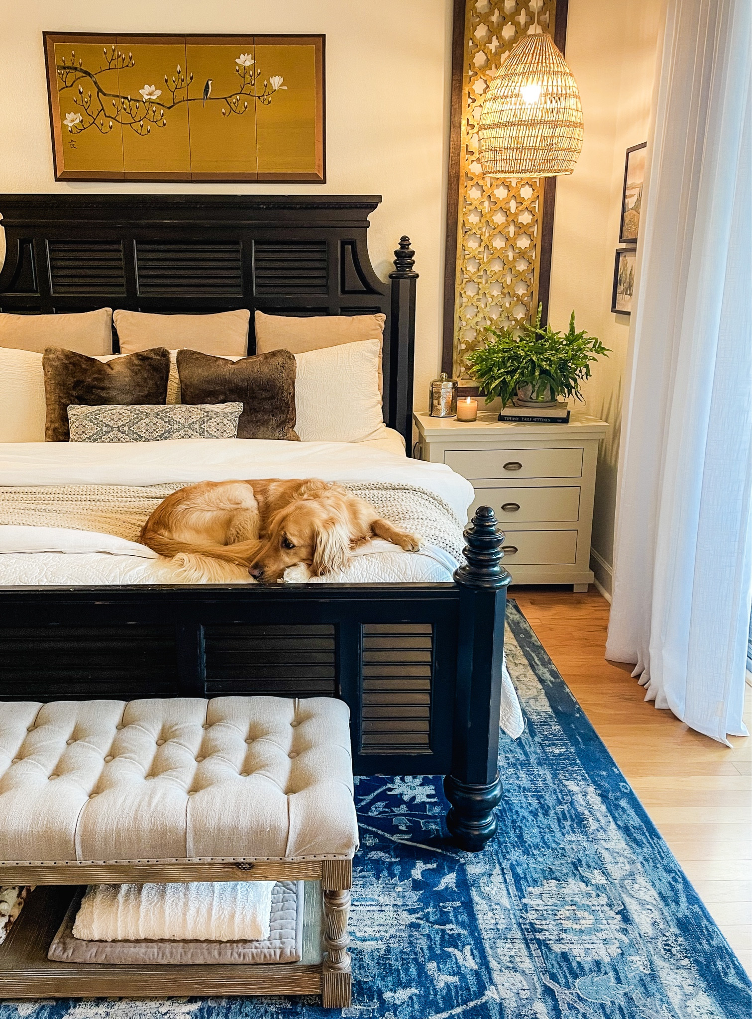 I absolutely love this bed, I’ve change the decor several times and the classic style of this bed always works! It’s an investment, but it’s got longevity and I love that. 

#LTKhome
