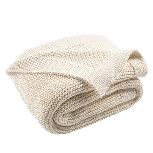 Safavieh Snug 50" x 60" Knit Throw - Ivory/Off White | HSN