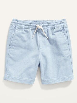 Functional Drawstring Solid Twill Shorts for Toddler Boys | Old Navy (US)
