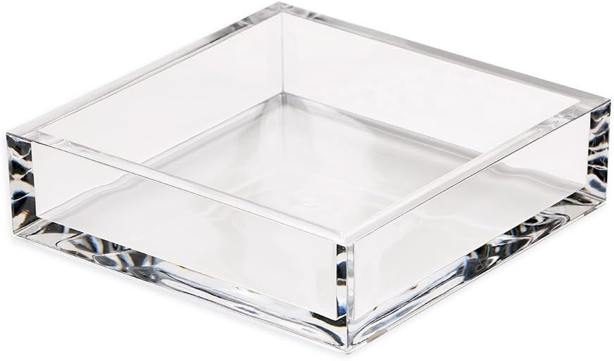 Caspari Acrylic Luncheon Napkin Holder, Clear, 1 | Amazon (US)