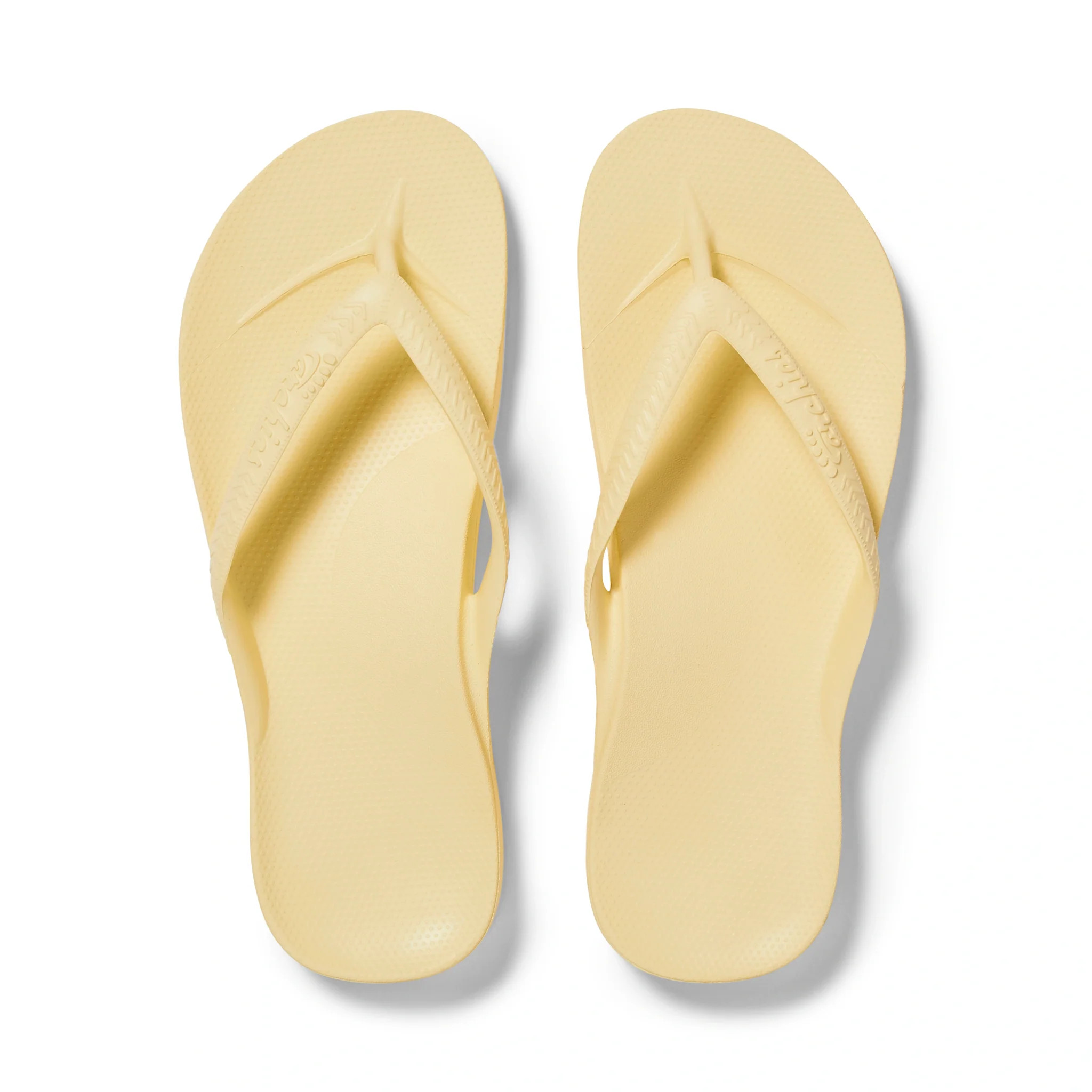 Arch Support Flip Flops - Classic - Lemon | Shop.app