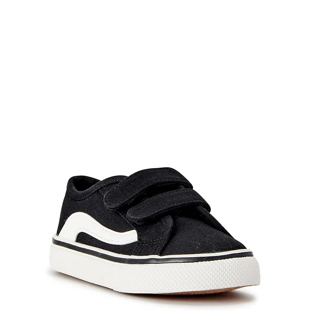 Wonder Nation Toddler Girl Casual Canvas Sneaker, Sizes 7-12 - Walmart.com | Walmart (US)