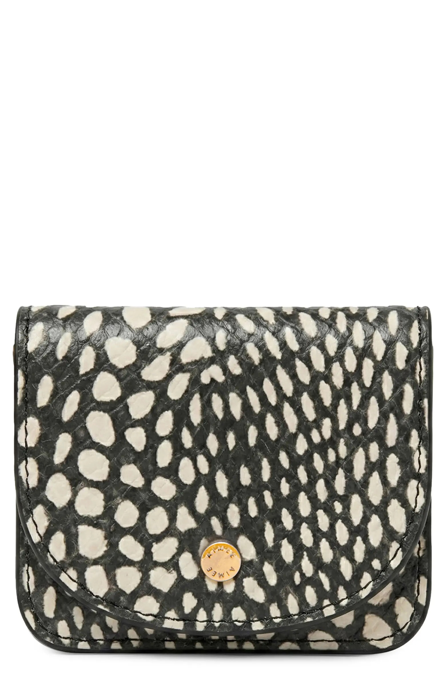 Pucker Up Leather Card Case | Nordstrom