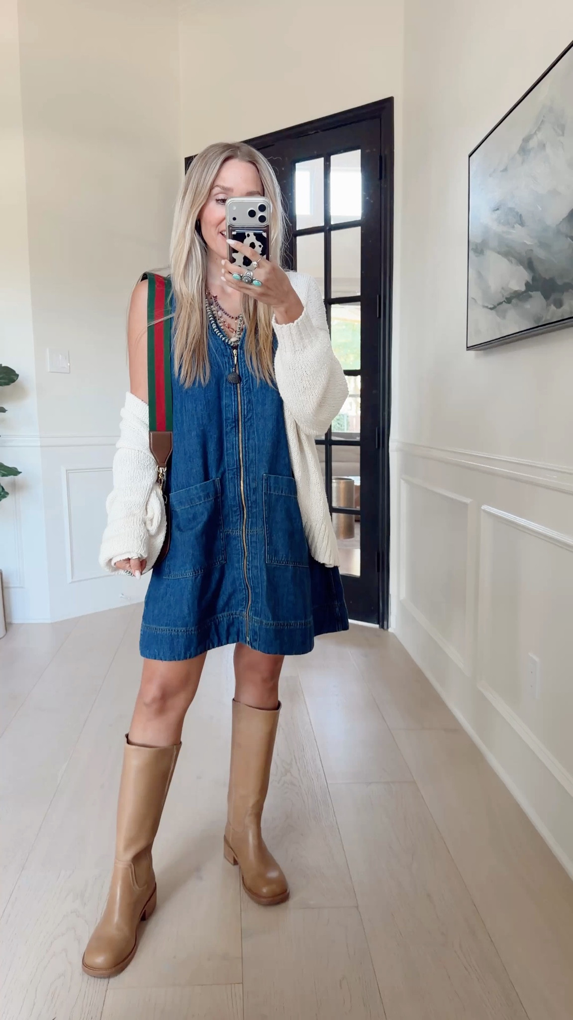 ✨SCROLL TO SHOP✨

Walmart for the win yet again🥇🤍✨🙌🏼

Theee perfect denim dress to wear year round! I got my tts (small) 

My cardigan is from Aerie and is sold out, but I linked this one from Amazon that is on major sale❣️

5’5” // 120 lbs

#LTKootd #LTKmomlife #LTKgrwm
