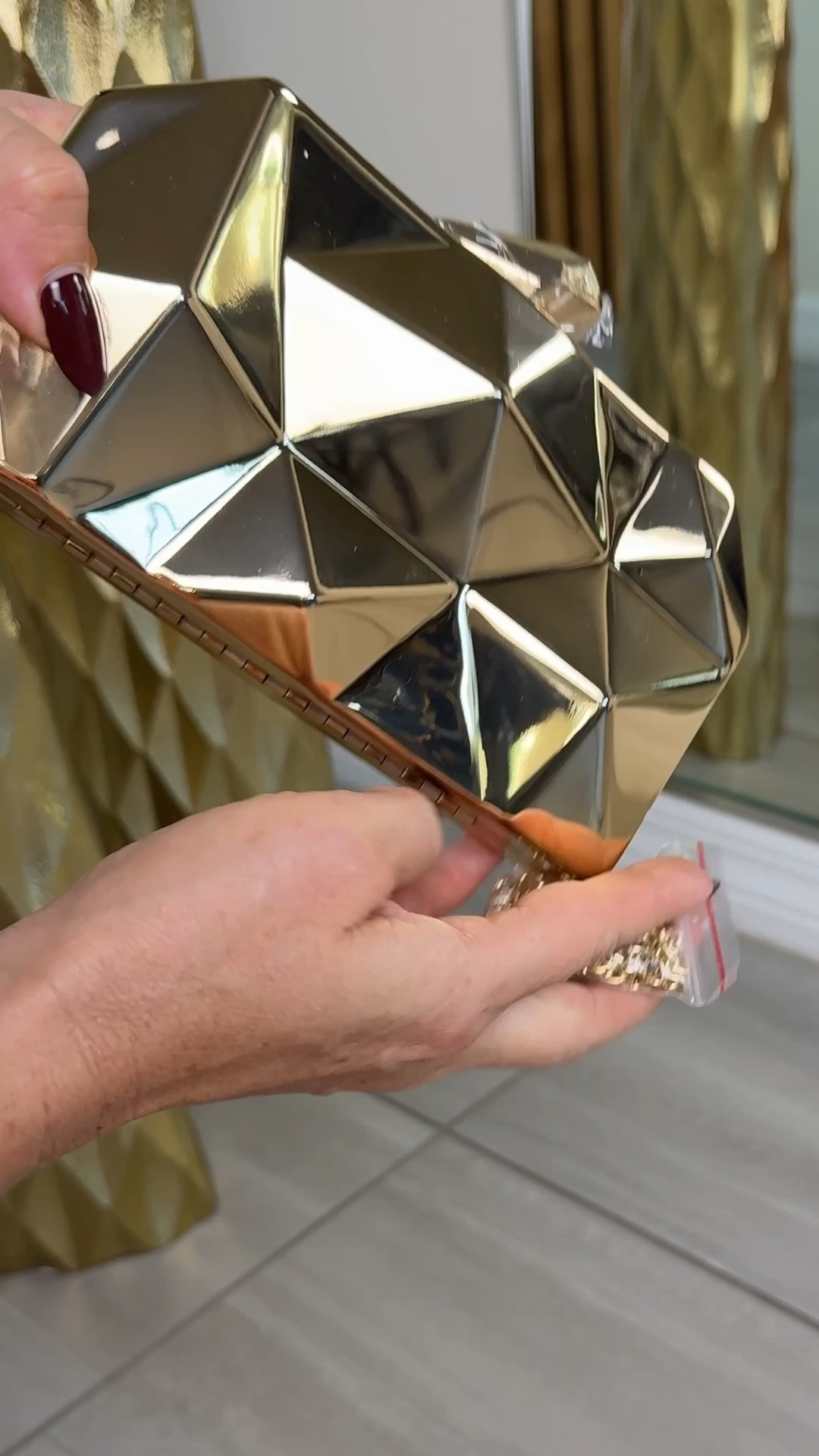 Good quality Amazon clutch. Perfect for holiday party outfit. Fits everything you need, a phone, keys and lipstick. 

#LTKHoliday #LTKFindsUnder50