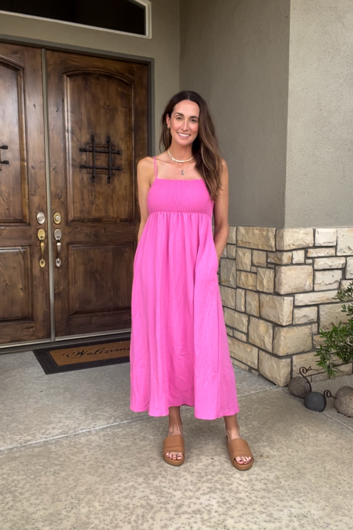 Very comfortable!  A great summer dress and perfect for your next vacation.


#LTKStyleTip #LTKOver40 #LTKTravel