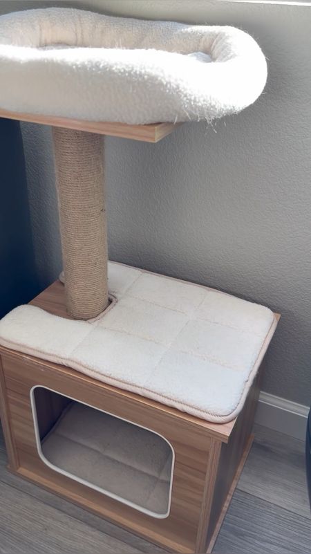 My cat loves this cat tree and I love it too! It has wooden and sherpa fleece details to it, so it is actually appealing to look at too 

#LTKGiftGuide #LTKFind #LTKhome