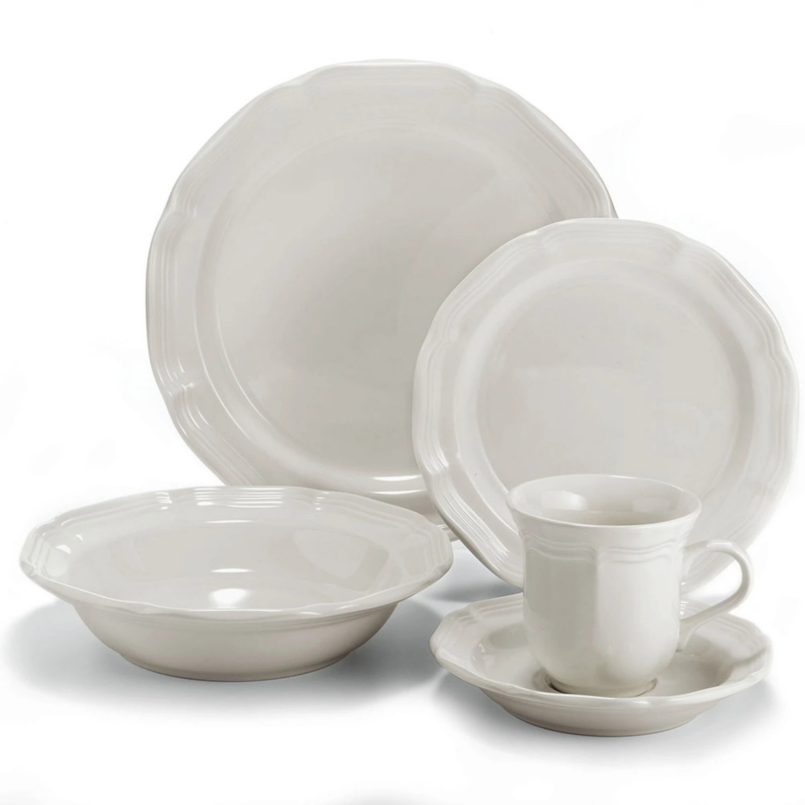 Mikasa French Countryside 5-Piece Place Setting, White | Kohl's