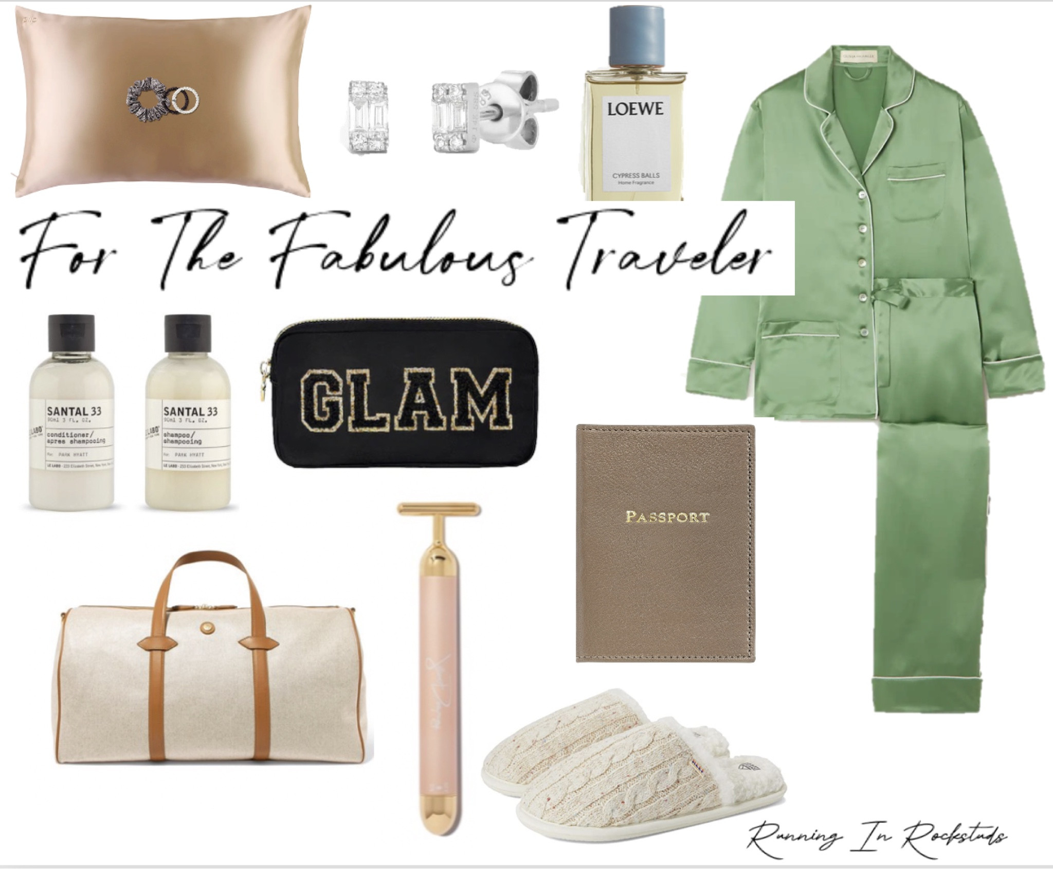 Whether you are jetting off to some place fun or wishing of future trips, this is the ultimate wishlist for traveling in style. My favorite go to items are the Stoney Clover pouches to stay organized and my silk pillowcase. Sleeping in a hotel has never been easier with my own pillow case and it keeps my hair looking perfect. Jillian Dempsey’s tool is the perfect for depuffing from traveling and when you want to feel extra. 

#LTKGiftGuide #LTKtravel #LTKHoliday