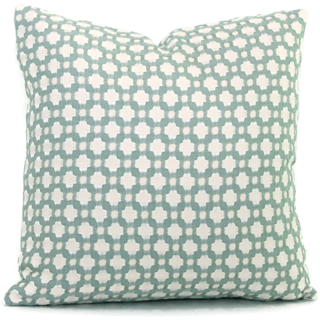 Schumacher Betwixt in Water Mineral Decorative Pillow Cover, Toss Pillow, Accent Pillow, Throw Pi... | Etsy (US)