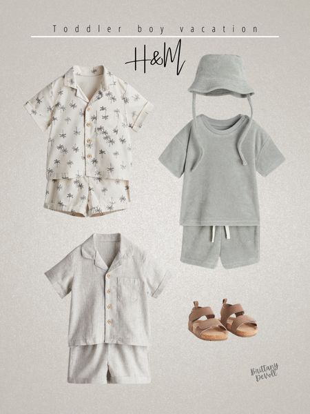 Baby boy style, toddler boy style, H&M finds, H&M baby boy, H&M toddler boy, toddler boy summer style, toddler boy spring style, toddler boy matching sets, toddler boy vacation outfit, palm print, toddler boy sandals, neutral baby boy clothess

#LTKtravel #LTKkids #LTKbaby