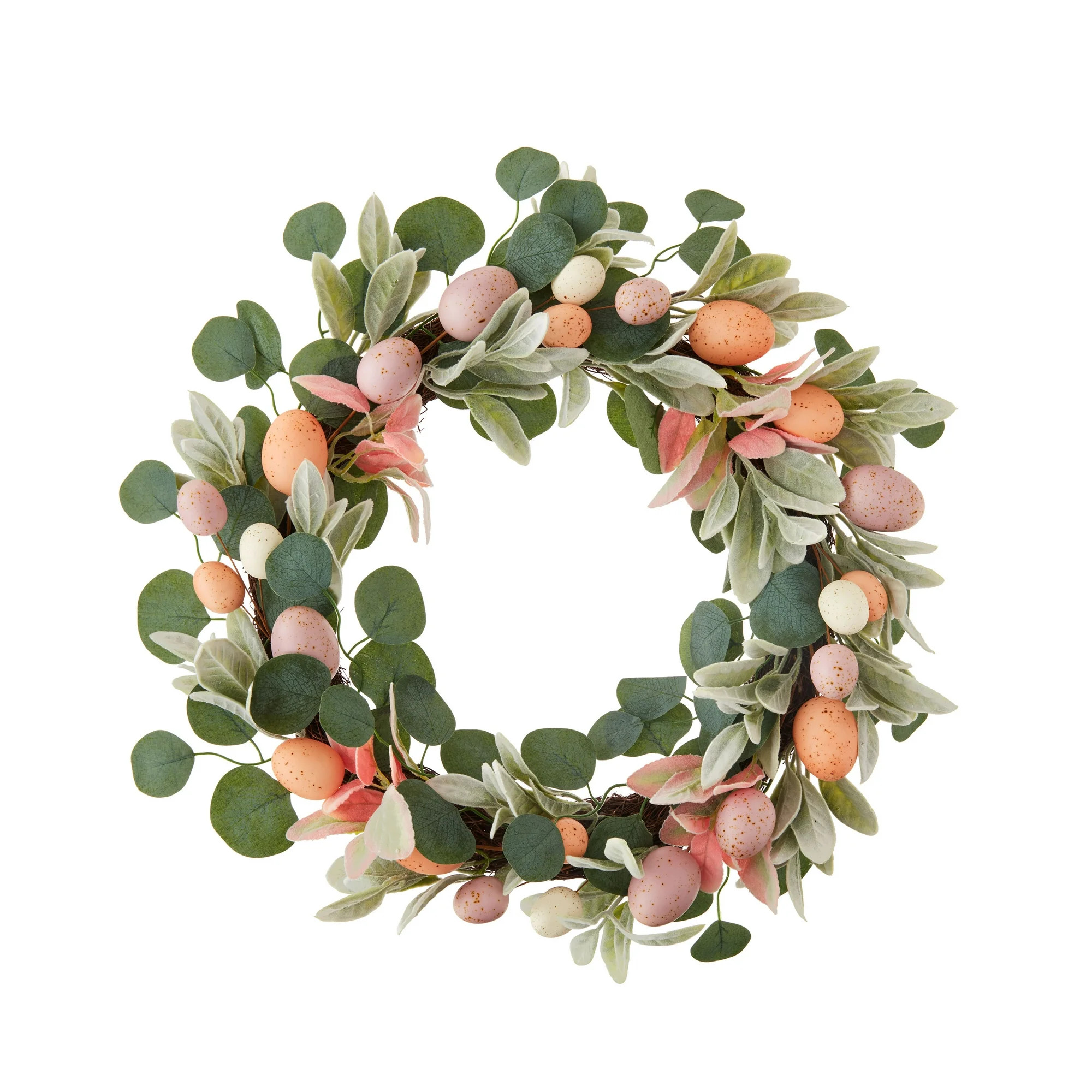 Easter Speckled Egg Wreath, 22 in, by Way To Celebrate | Walmart (US)
