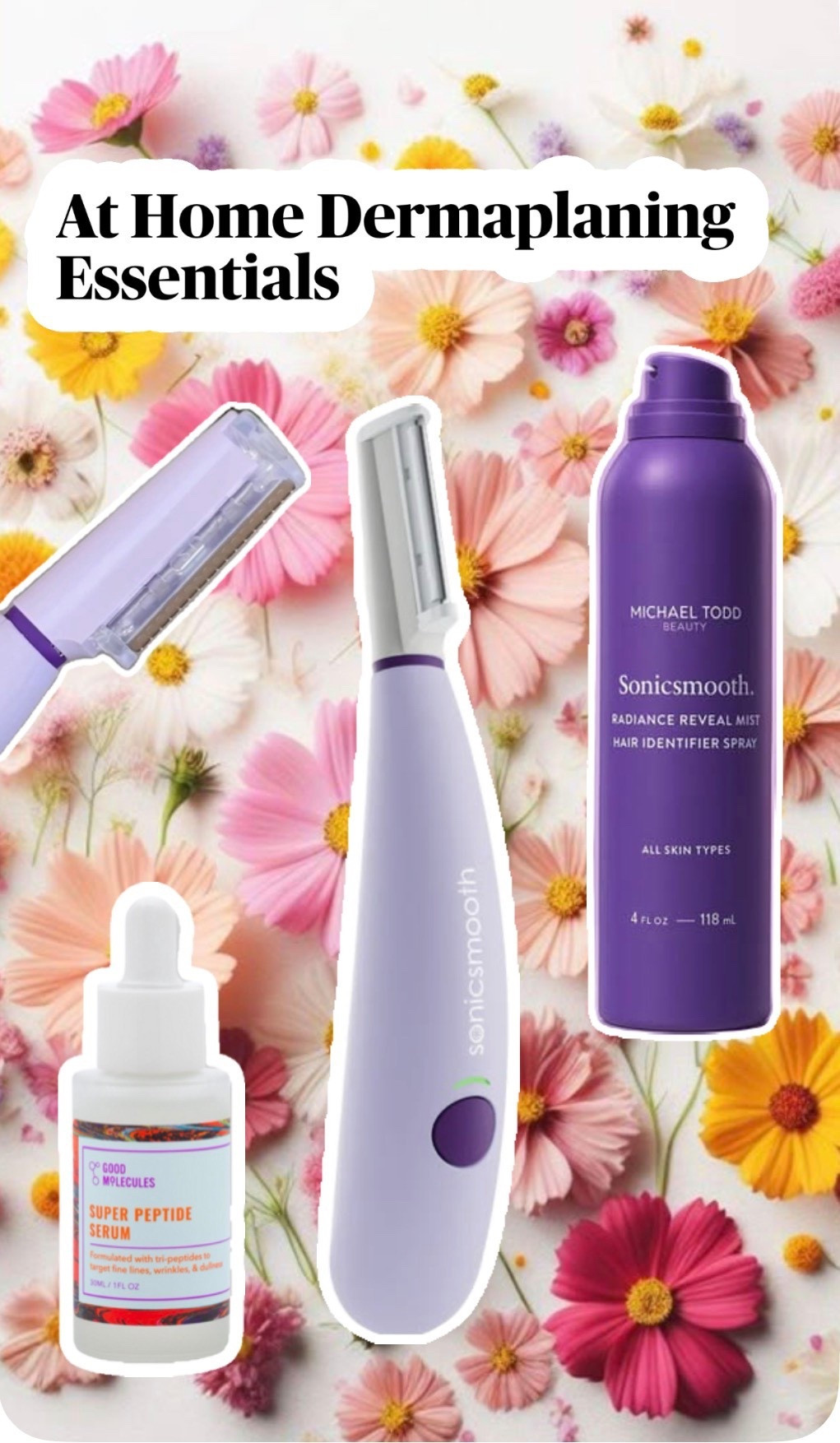 If you’re still using those tiny plastic face razors from the drugstore, we need to have a bestie intervention. 🛑 Upgrade your life with the Michael Todd Beauty Sonicsmooth Pro+. This isn't just shaving; it's sonic dermaplaning. It uses 15,000 movements per minute to gently vibrate away dead skin cells and peach fuzz that are currently sabotaging your makeup application.
The science is simple: by removing that top layer of "gunk," your expensive serums actually penetrate the skin instead of just sitting on top. It features medical-grade stainless steel blades and three different speed settings so you can customize your glow-up.

#LTKGiftGuide #LTKOver40 #LTKBeauty

#LTKBeauty #LTKgrwm #LTKMothersDay