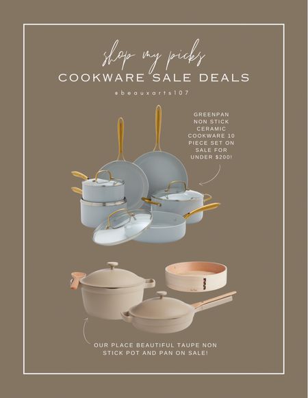 Shop these beautiful cookware deals on sale right now! 

#LTKGiftGuide #LTKsalealert #LTKhome