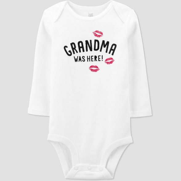 Baby Grandma Valentine's Day Bodysuit - Just One You® made by carter's White/Red | Target