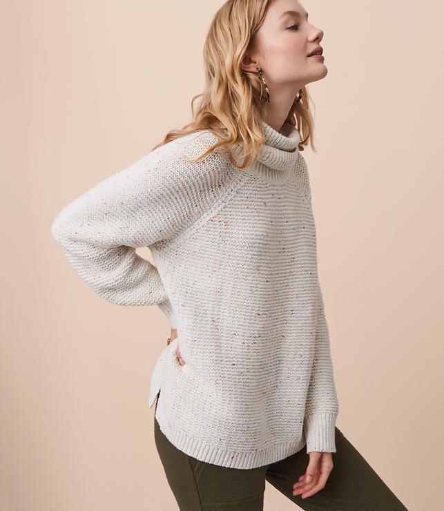 Lou & Grey Rainbow Chip Sweater | LOFT