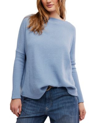 Women's Latte Blues Thermal Long-Sleeve Top | Macy's