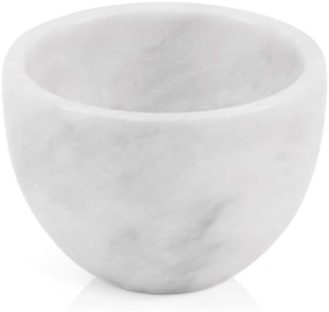 Radicaln Marble Shaving Bowl 3" Inch White Handmade Shaving Soap Holder for Men, Barber Supplies ... | Amazon (US)
