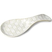 Ceramic Spoon Rest, 8.5 Inch Large Spoon Holder For Stove Top, Farmhouse Kitchen Accessories, Dis... | Amazon (US)