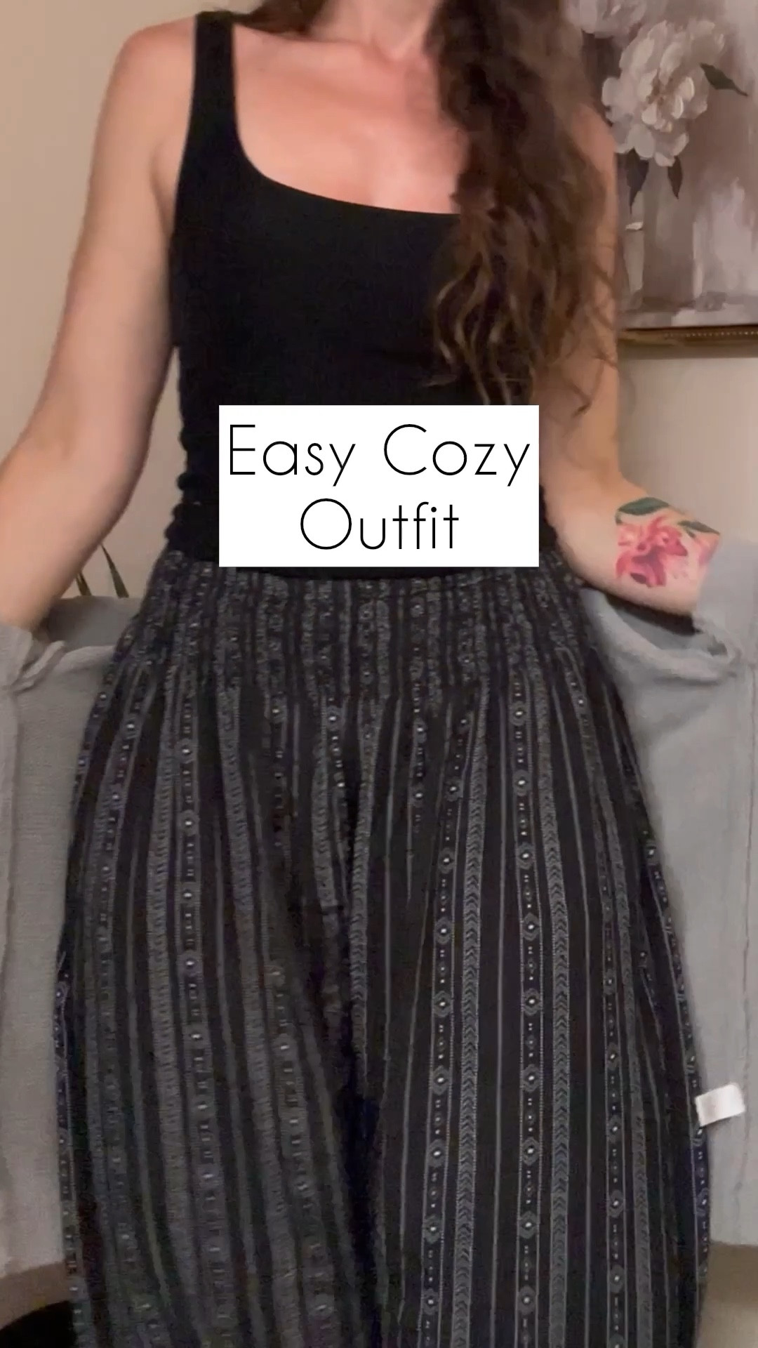 With shopping slowing down it’s time to enjoy the fruits on the season & get cozy! This is the set up for my core cozy outfit structure. Hat, soft tank or shirt, cozy cardigan, and my fav Amazon harem pants. 
#cozy #cozyoutfit #cozyloungewear #sleepwear #ootd

#LTKmomlife #LTKootd #LTKselfcare