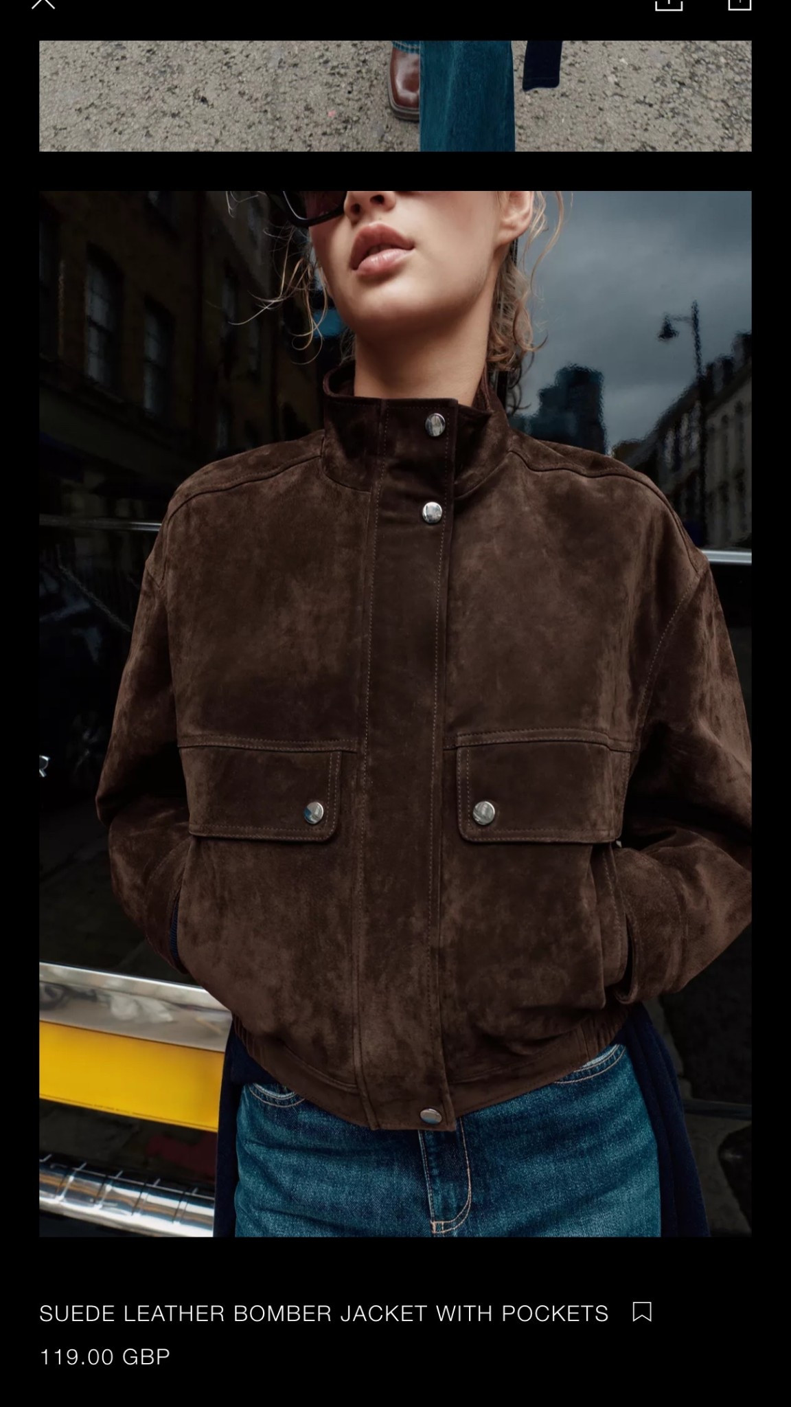 Suede leather chocolate brown bomber jacket 🐻🍂🤎🍄‍🟫

#LTKpetite #LTKworkwear #LTKuk