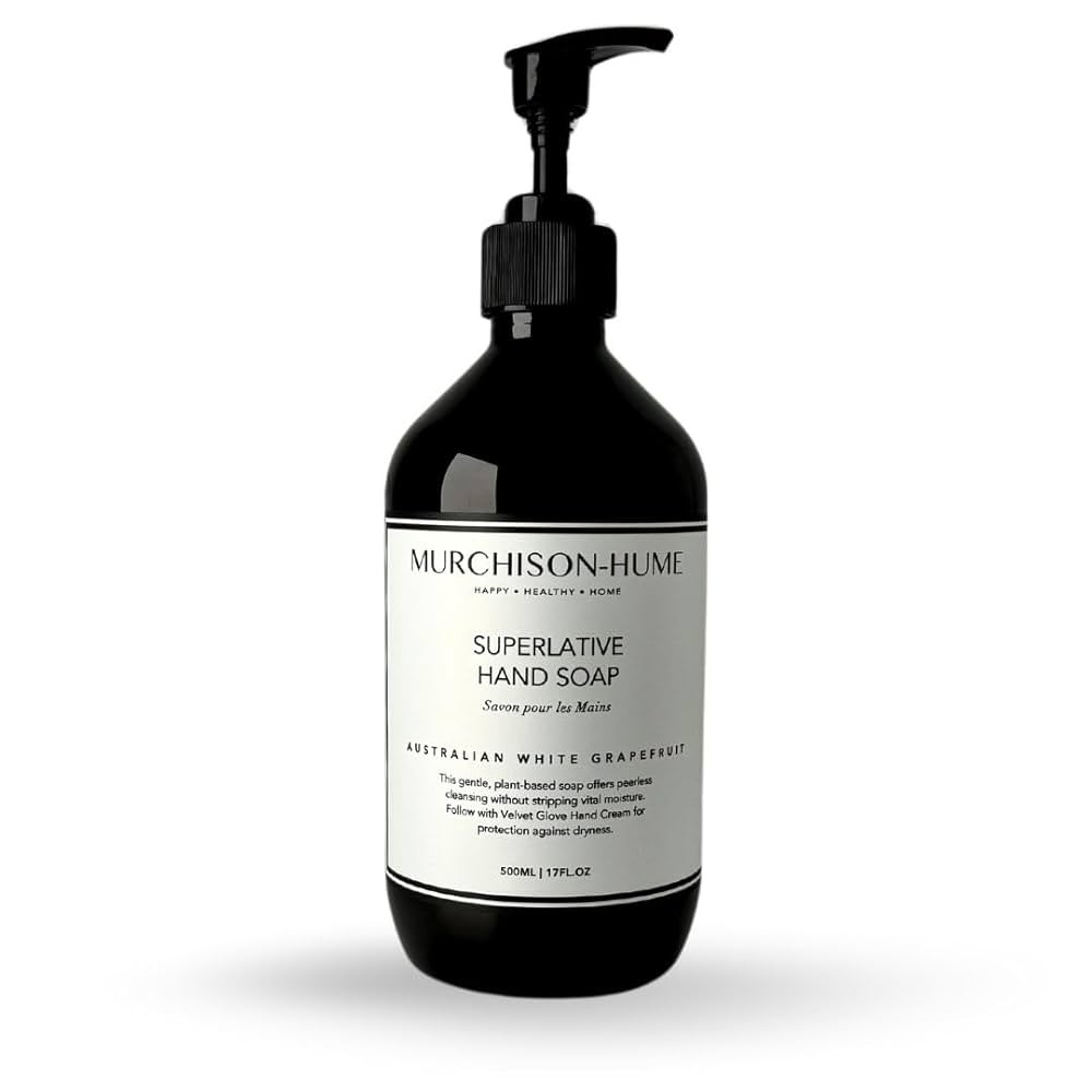 Murchison-Hume Luxury Vegan Hand Soap with Pump Dispenser, Moisturizing Hand Wash, SLS, Paraben &... | Amazon (US)