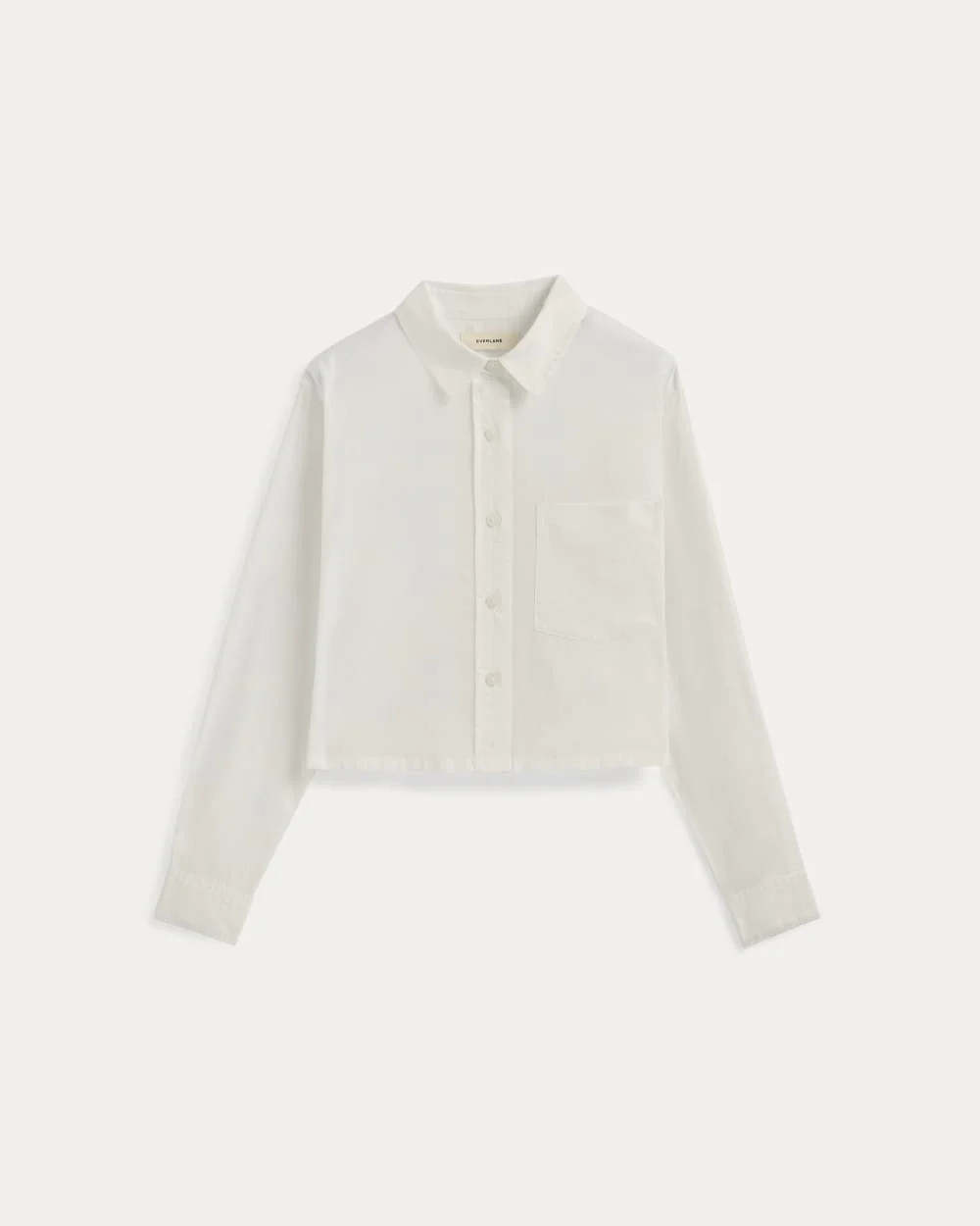 The Way-Short Shirt in Silky Cotton | White | Everlane