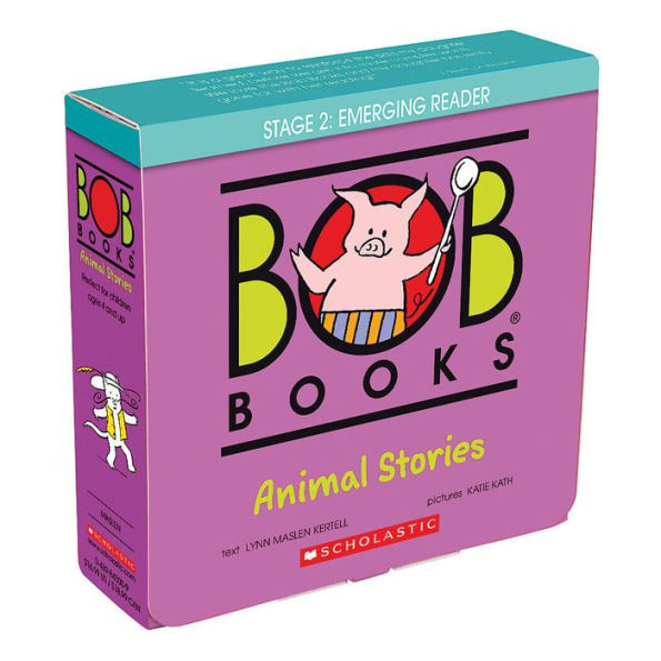 Bob Books - Animal Stories Box Set Phonics, Ages 4 and up, Kindergarten (Stage 2: Emerging Reader... | Barnes & Noble