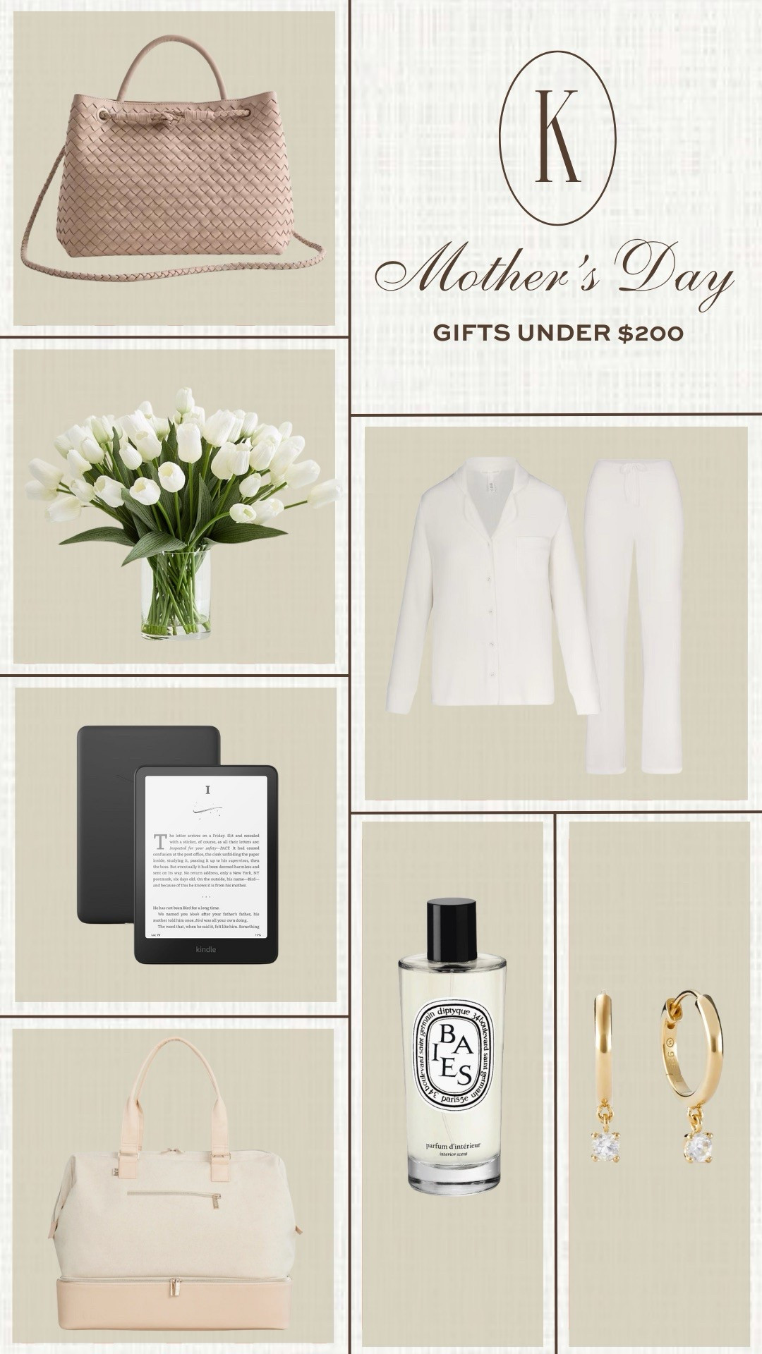 I kind of can’t believe these Mother’s Day gift ideas are all under $200! 👀 Whether you’re on the hunt for the gal who loves to read or the mom who appreciates classic jewelry, there’s something here for every gal. I love the idea of gifting faux florals in a pretty vase — consider it the gift that keeps on giving. Also, these Skims pajamas are a cult-favorite and would make for such a thoughtful (and useful) present… 

#LTKHome #LTKGiftGuide #LTKSeasonal