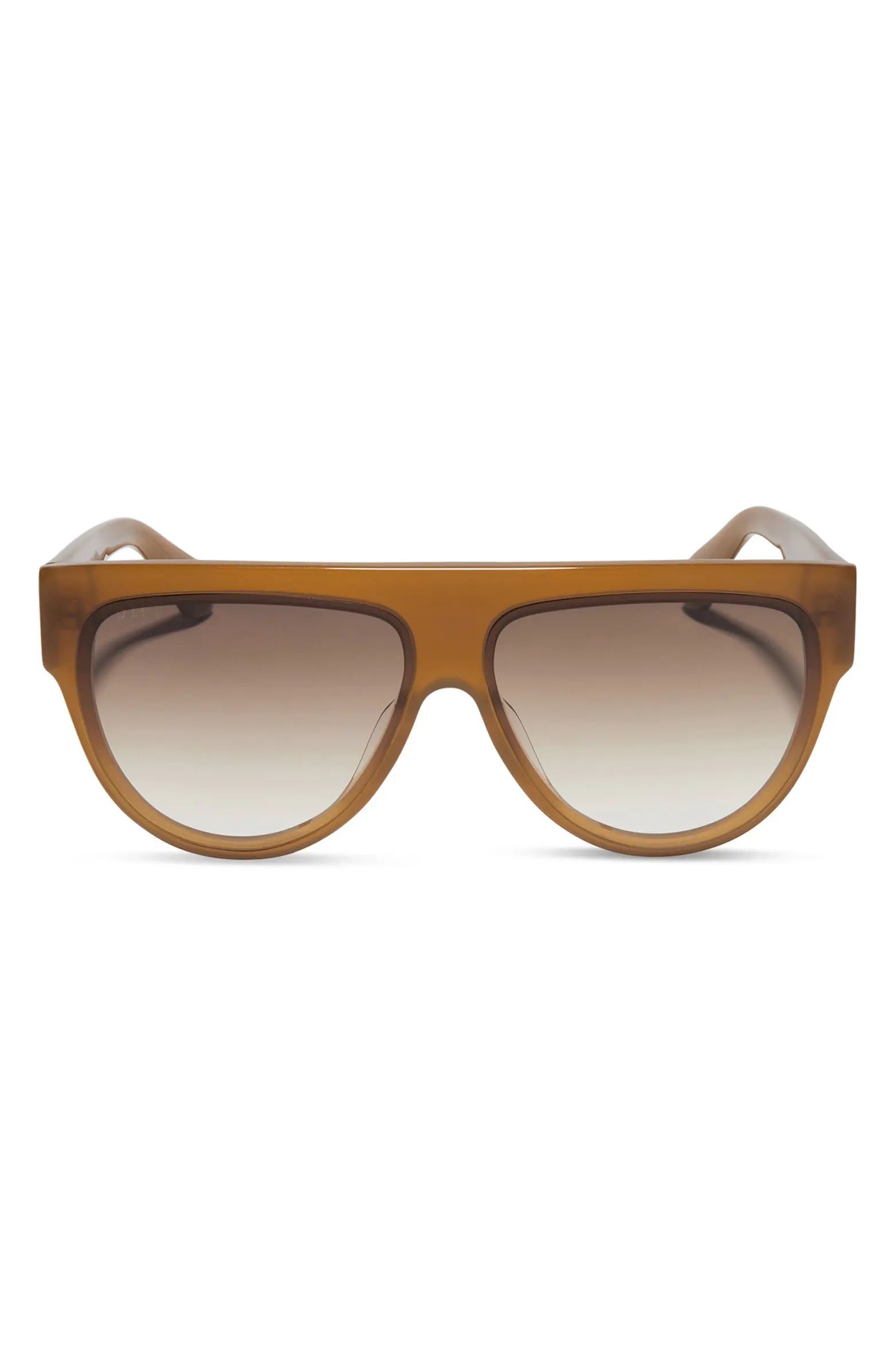DIFF Georgie 58mm Gradient Shield Sunglasses | Nordstrom | Nordstrom