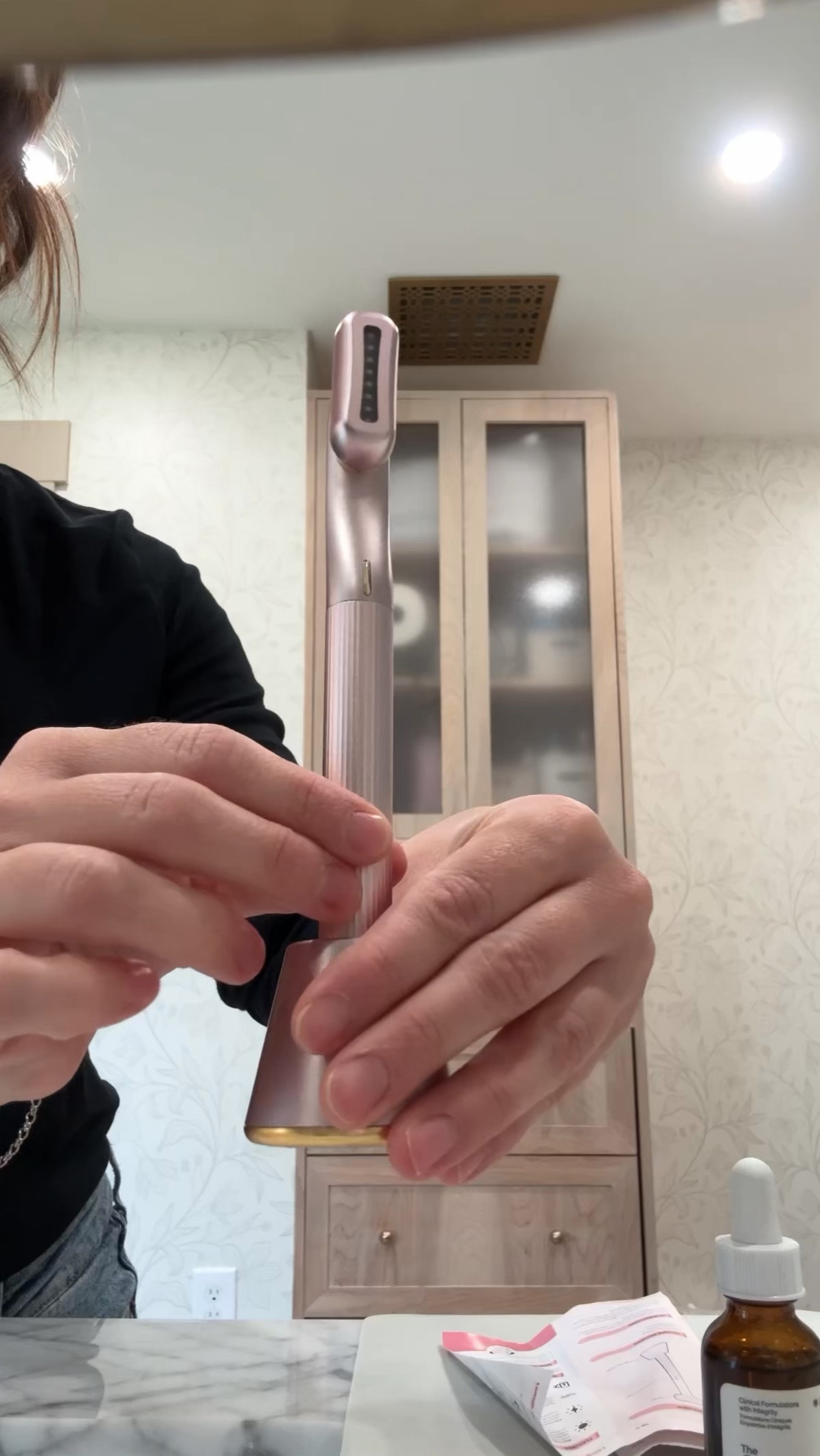 red light therapy wand. this one turns for easy use in different spots of your face, has microcurrent therapy, sonic vibration, and warmth. i love using mine nightly 

#LTKBeauty #LTKSaleAlert #LTKGiftGuide