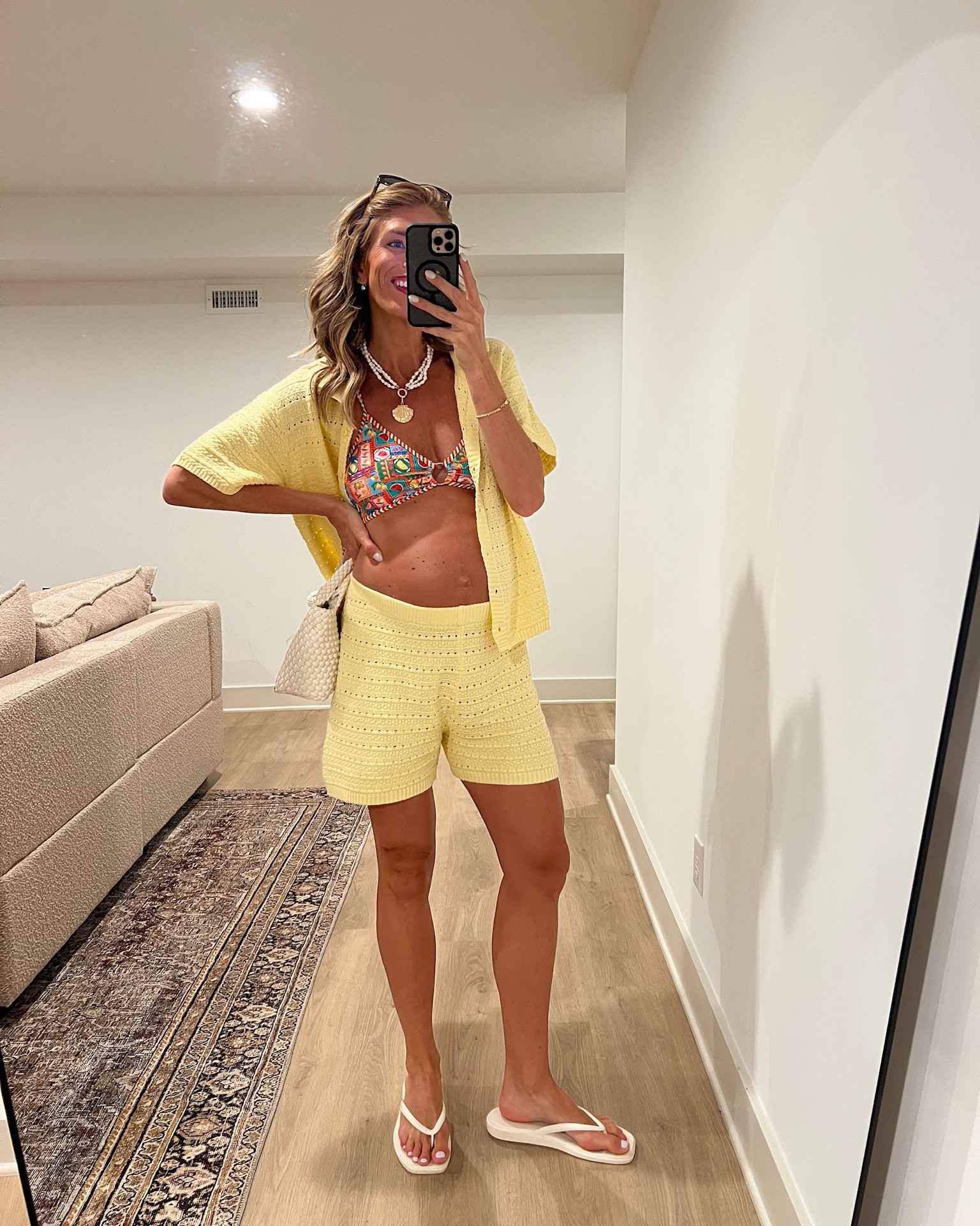 What I love about this cover-up is you can throw it on for a grocery run or dress it up for dinner. Pair it with sandals or heels! And, of course, it’s perfect as a beach cover-up. Also, I wore this bathing suit all vacation, it became one of my favorites!

#LTKBump #LTKTall #LTKootd