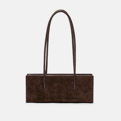 Bestie Handbag in Espresso Suede By Dolce Vita | DolceVita.com