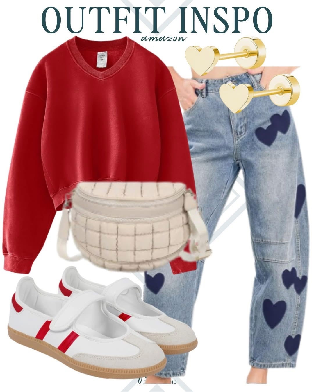 Loving all the statement denim lately ❤️ 

 #LTKootd #LTKFindsUnder50