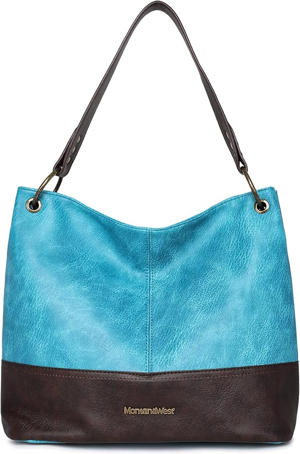 Montana West Purses for Women Hobo Shoulder Handbags with Zipper | Amazon (US)
