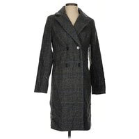 A New Day Wool Coat: Gray Jackets & Outerwear - Size Small | ThredUp (US)