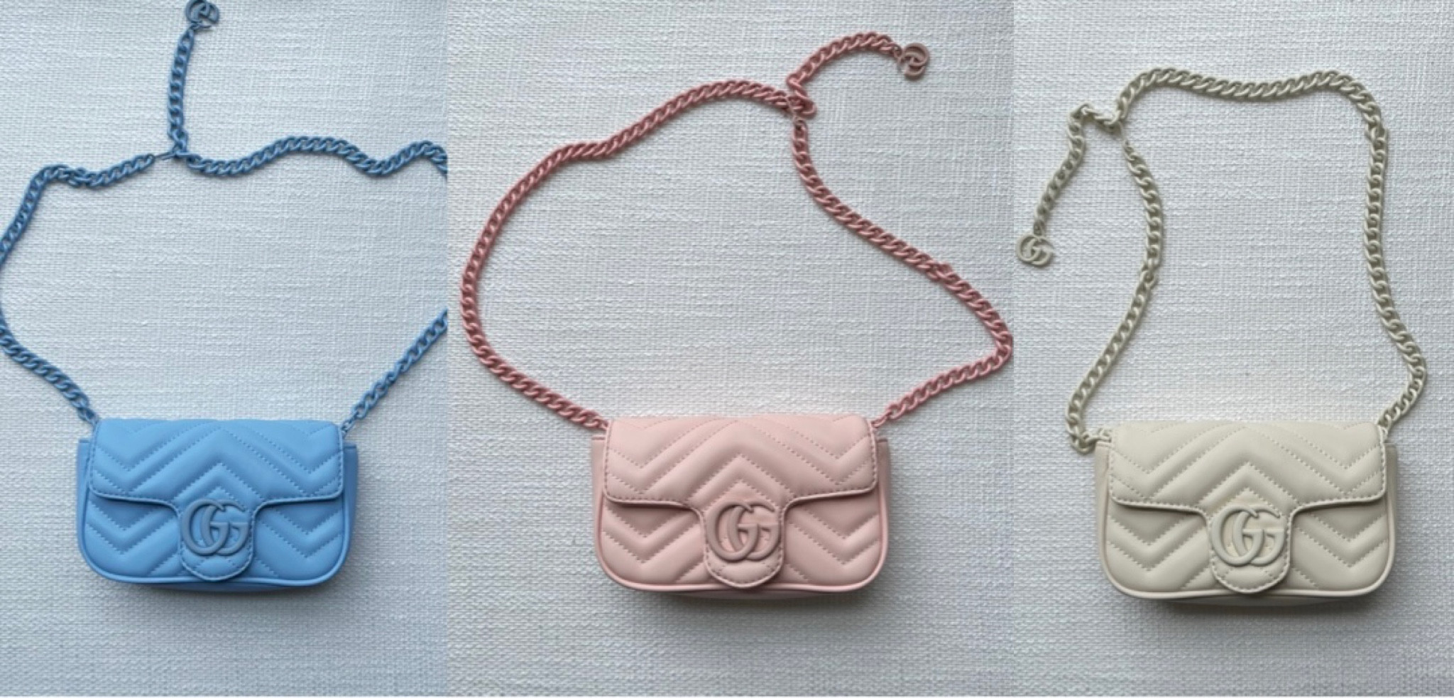 These pastel belt bags for spring😍