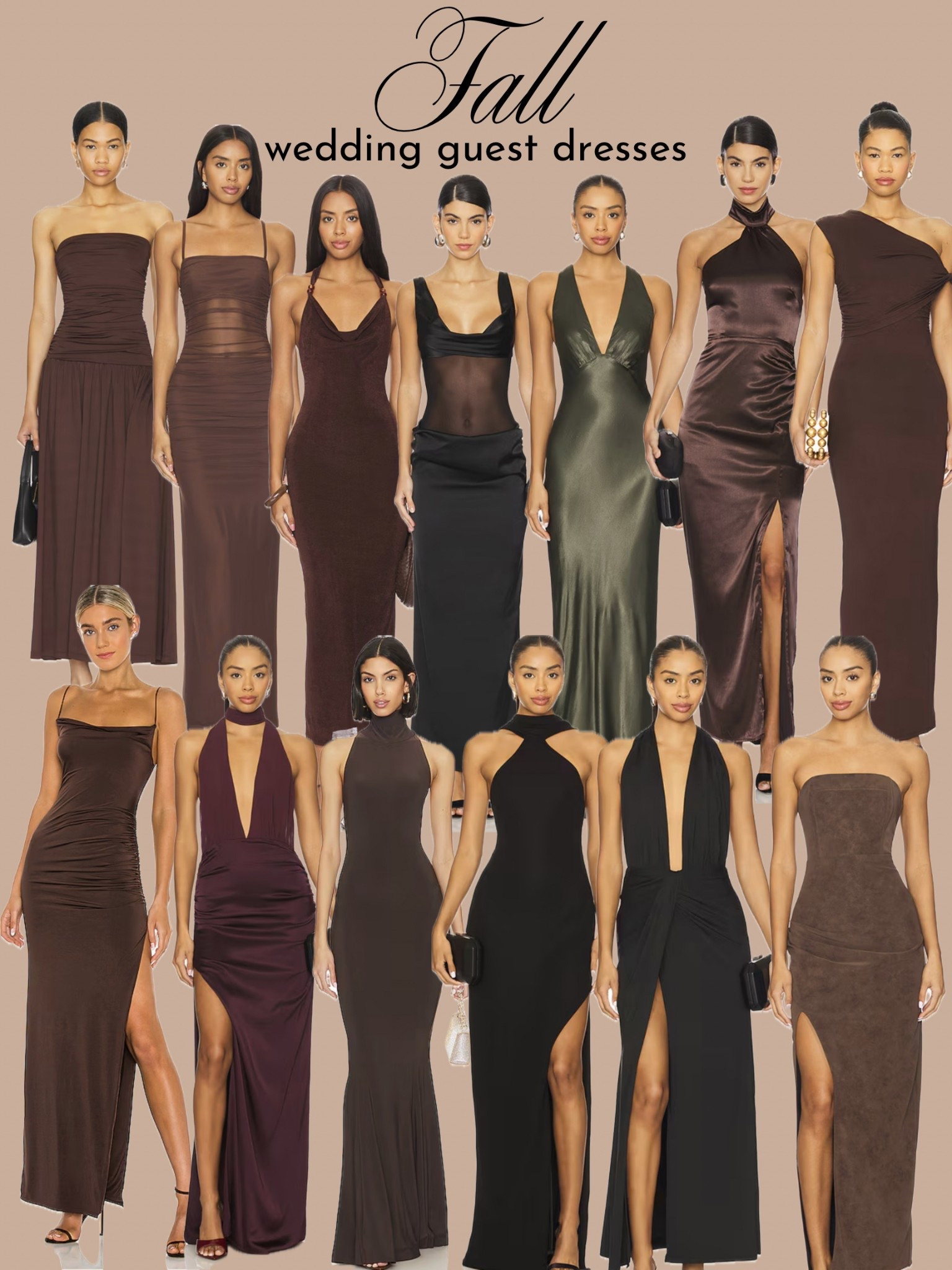 Fall wedding guest dresses from Revolvee

#LTKWedding #LTKSeasonal #LTKStyleTip