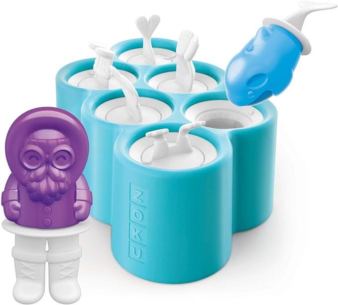 Zoku Polar Pop Molds, 5 Different Explorer Friends and Polar Explorer-Shaped Popsicle Molds in On... | Amazon (US)