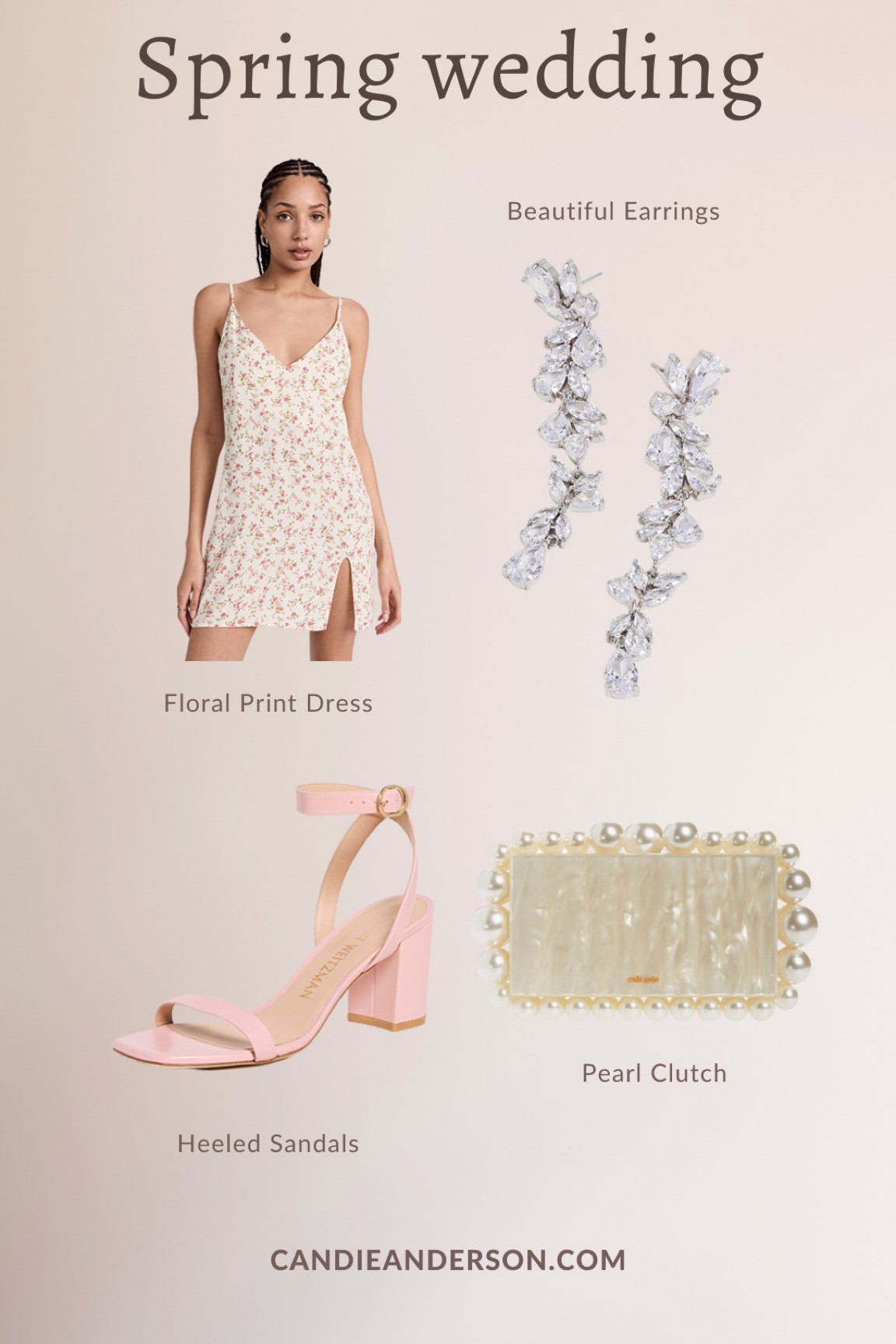 Spring wedding guest dress. Wedding guest outfit idea. Garden party outfit. Garden wedding outfit. 💗🌸 


#LTKstyletip #LTKSeasonal #LTKwedding