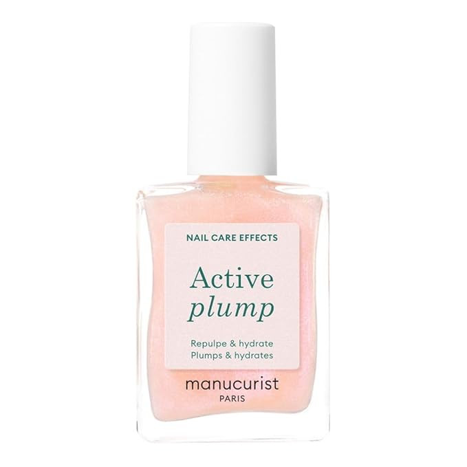 Manucurist Active Plump Nail Polish & Care - Collagen & Peach Extract - No Lamp - Nail Hydrator w... | Amazon (US)