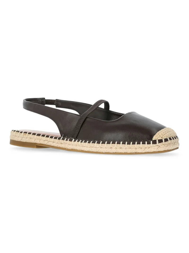 Time and Tru Women's Espadrille Slingback Shoes | Walmart (US)