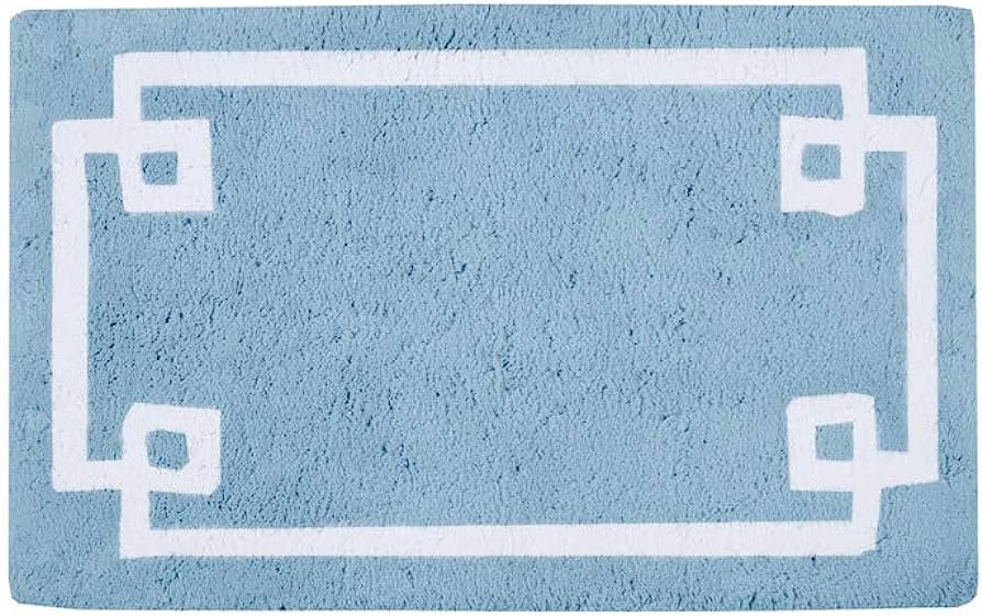 Madison Park Evan 100% Cotton Bathroom Rug Non Slip Backing-Luxrurious Tufted Plush Bath Mat Abso... | Amazon (US)
