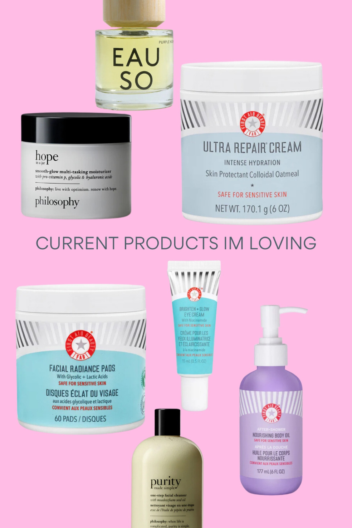 all apart of my daily routine lately. lovvvve First Aid Beauty everything!! And Philosophy is now a huge part of my lineup. 

#LTKBeauty #LTKFindsUnder50